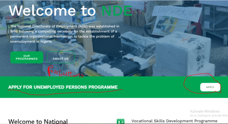 NDE recruitment begins