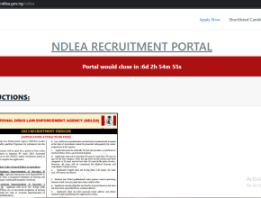 This ndlea application requirements page will appear. Then click on apply now