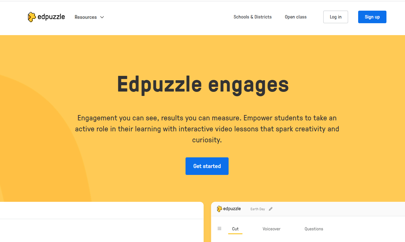 Edpuzzle website