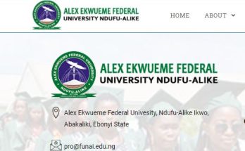 FUNAI Post UTME form