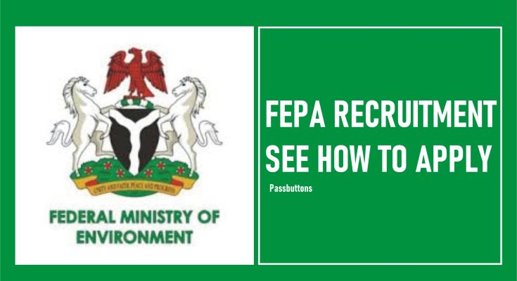 FEPA Recruitment application portal